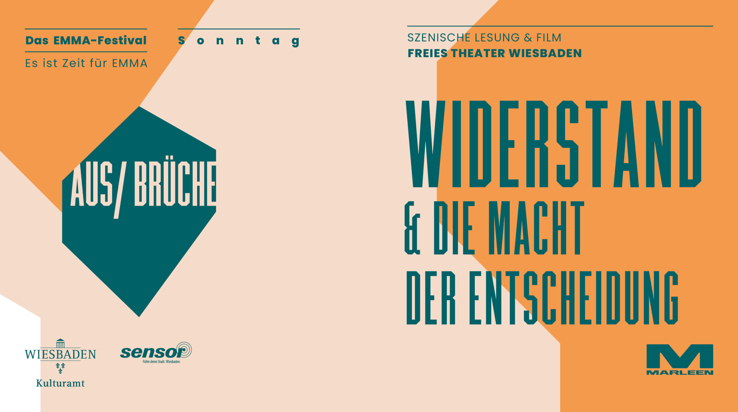 WIDERSTAND & Die Macht der Entscheidung Szenische Lesung & Film Freies Theater Wiesbaden